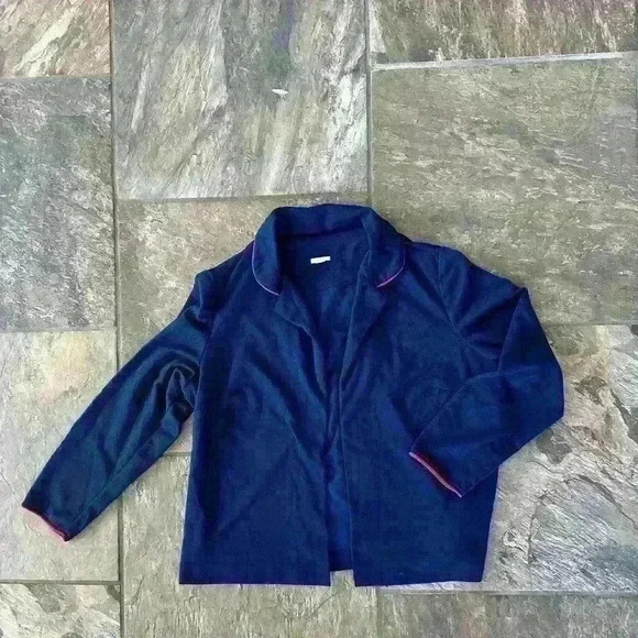 Vintage 1970’s Navy with Red Piping Jacket - Picture 3 of 5